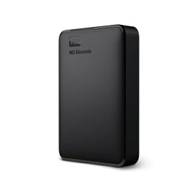 WESTERN DIGITAL｜ウェスタン デジタル 外付けHDD USB-A接続 WD Elements Portable(Windows11対応) WDBHJS0050BBK-JESN [5TB /ポータブル型]