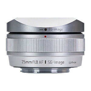 SG-image�b�G�X�W�[�C���[�W SG-image AF 25mm F1.8 Silver Limited �x�m�t�C����X�}�E���g APS-C [FUJIFILM X /�P�œ_�����Y]