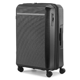 GRAND＋｜グランプラス キャスターストッパー機能付 スーツケース Mサイズ K2 ブレーキ ブラック K2B-M01 [TSAロック搭載]