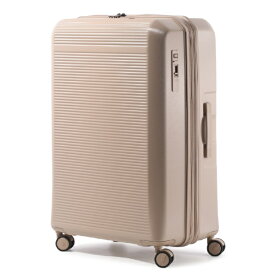 GRAND＋｜グランプラス キャスターストッパー機能付 スーツケース Lサイズ K2 ブレーキ モカ K2B-L04 [TSAロック搭載]