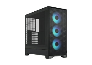 FRACTAL DESIGN�b�t���N�^���f�U�C�� PC�P�[�X [ATX /Micro ATX /Mini-ITX] Pop 2 Air Black TG RGB �u���b�N FD-C-POA2A-03