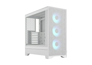 FRACTAL DESIGN�b�t���N�^���f�U�C�� PC�P�[�X [ATX /Micro ATX /Mini-ITX] Pop 2 Air White TG RGB �z���C�g FD-C-POA2A-04