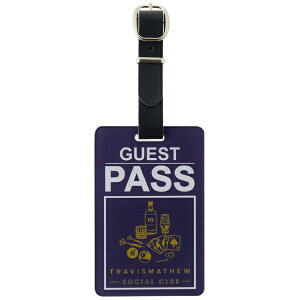 TRAVISMATHEW�b�g�����B�X�}�V���[ GUEST PASS �l�[���^�O �p�[�v�� 7AN946 [W5.8×H9cm]