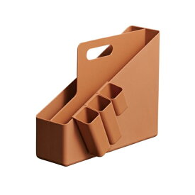 天馬｜TENMA 収納 ファイルボックス A4 小物ポケット付 フィッツ オレンジ 615721【キャンセル・返品不可】