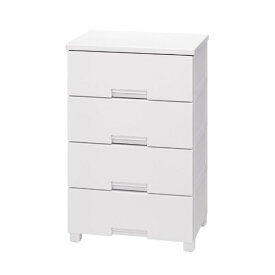 天馬｜TENMA チェスト 収納ケース 4段 幅55cm タンス 完成品 5504 フィッツチェスト ホワイト 616048