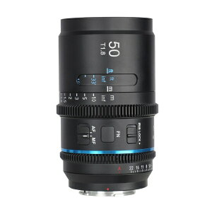 SIRUI�b�V���C Astra �I�[�g�t�H�[�J�X �A�i�����t�B�b�N�V�l�����Y 50mm T1.8 1.33x Full Frame/�u���[�t���A SIRUI AST-50-LB-JP [���C�JL /�P�œ_�����Y]
