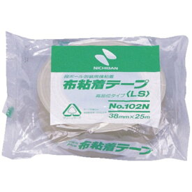 ニチバン｜NICHIBAN 布粘着テープ No.102N 幅38mm×25m 黄土 102N738