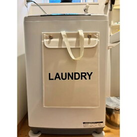 富士商 掛けるランドリーバッグ 3~4KGタイプ アイボリー アイボリー F22278