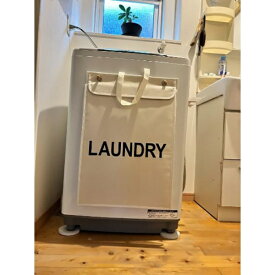 富士商 掛けるランドリーバッグ 5~6KGタイプ アイボリー アイボリー F22285