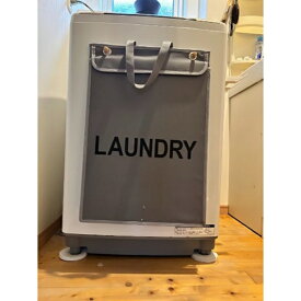 富士商 掛けるランドリーバッグ 5~6KGタイプ グレー グレー F22308