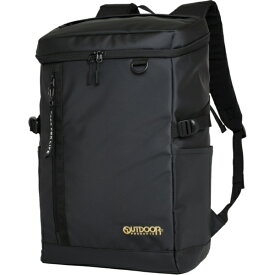 OUTDOOR PRODUCTS｜アウトドアプロダクツ ボックスリュック スクールリュック 通学 通勤 大容量 35L 15.6インチ PC対応 撥水 ゴールド/ブラック OD-11193-GDBK