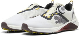 プーマ｜PUMA ゴルフシューズ シャドウキャットニトロ 2.0 ディスク PUMA WHITE×CHOCOLATE BROWN 31299103 [メンズ /27.0cm]【2026年3月6日発売予定】発売日以降のお届け