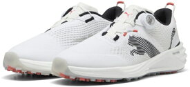 プーマ｜PUMA ゴルフシューズ シャドウキャットニトロ 2.0 ディスク PUMA WHITE-PUMA BLACK 31299101 [メンズ /26.0cm]【2026年3月6日発売予定】発売日以降のお届け