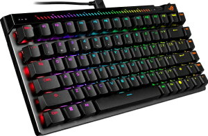 ASUS�b�G�C�X�[�X �Q�[�~���O�L�[�{�[�h(���s�b�h�g���K�[�Ή�) ROG Falchion ACE 75 HE(�p��z��) �u���b�N ROG/FALCHION/ACE/75HE/BK [�L�� /USB]