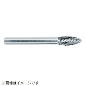 スーパーツール｜SUPER TOOL 超硬バーロングシャンク径6ミリ（楕円型）シングルカット（刃径12.7　SB51C02SL《※画像はイメージです。実際の商品とは異なります》