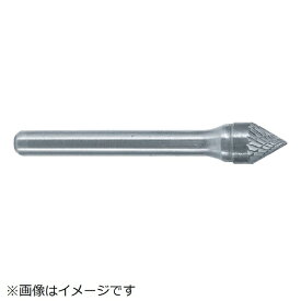 スーパーツール｜SUPER TOOL 超硬バーシャンク径6ミリ（円錐型60度）シングルカット（刃径：9.5　SB50C02S《※画像はイメージです。実際の商品とは異なります》