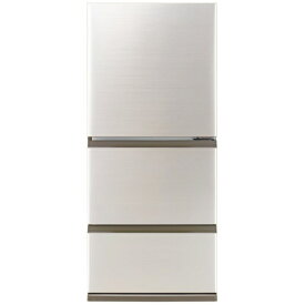 【無料延長保証】 AQUA 冷蔵庫 AQUA ブライトシャンパン AQR-26A(N) [幅60cm /262L /3ドア /右開きタイプ /2025年]