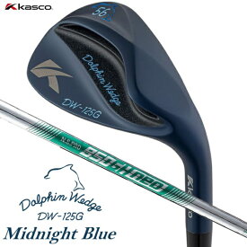 キャスコ｜kasco ウェッジ ドルフィンウェッジ セミグースネック DW-125G Midnight Blue ミッドナイトブルー [Wedge /58° /N.S.PRO950neo /ウェッジフレックス /右利き用]