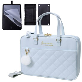 あかしや 書道バッグ パステルキルト AF262B-PQ