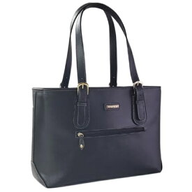 平野｜Hirano トートバッグ ビジネスバッグ レディース リクルートバッグ 自立 ファスナー 大容量 軽量 軽い A4ファイル 女性 VALENTINO VISCANI ブラック 53430