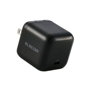 ELECOM｜エレコム AC-USB充電器 ノートパソコン・タブレットPC対応 65W [1ポート：USB-C /USB Power Delivery対応] ブラック ACDC-PD12465BK