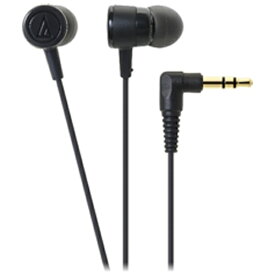 オーディオテクニカ｜audio-technica イヤホン カナル型 ATH-CKL220 BK ブラック [カナル型 /φ3.5mm ミニプラグ][ATHCKL220BK]
