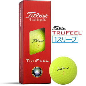 �^�C�g���X�g�bTitleist �S���t�{�[�� TruFeel �g�D���[�t�B�[�� �C�G���[ T6136S-3PJ-2 [3���i1�X���[�u�j]