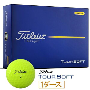 �^�C�g���X�g�bTitleist �S���t�{�[�� Tour Soft �c�A�[�\�t�g �C�G���[ T4115S-J [12���i1�_�[�X�j]