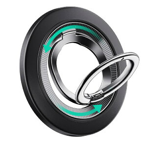 �C�[�G�X�A�[���bESR ���̓}�O�l�b�g�X�}�z�����O MagSafe�Ή� 360�x��] ���ʃ}�O�l�b�g �X�}�z�X�^���h �u���b�N 2K6180101 - Black