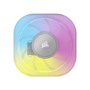 CORSAIR�b�R���Z�A �����̌^CPU�N�[���[(iCUE LINK Hi RGB/LCD�V���[�Y)�p ��p�t�@�� iCUE LINK RGB AIO VRM Fan Module �z���C�g CW-9061015-WW