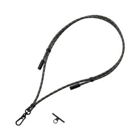 ELECOM｜エレコム 充電できる スマホショルダー USB Type-C to C 2in1 ケーブル スマホショルダーストラップ PD60W 長さ約1.5m 長さ調節可能 落下・紛失防止 ストラップホールシート付 ブラック P-STSDH1CC06BK