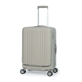 A.L.I｜アジア・ラゲージ スーツケース ジッパータイプ 55L デカかるEdge2 グレージュ ALI-078-22FW