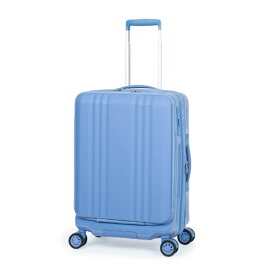 A.L.I｜アジア・ラゲージ スーツケース ジッパータイプ 55L デカかるEdge2 ゼニスブルー ALI-078-22FW