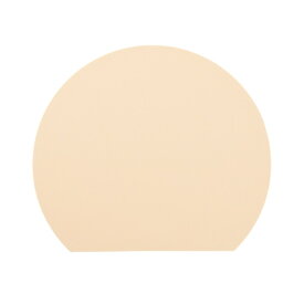 アイメディア｜AIMEDIA 食洗機対応丸いまな板エラストマー 直径34cm ベージュ 1010434