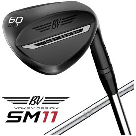 タイトリスト｜Titleist ウェッジ ボーケイ SM11 ジェットブラック [LW /60° /8° /Mグラインド /BV105 /S /右利き用]