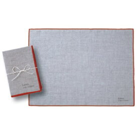 ケーアイ｜K-ai ランチョンマット 布 40cm リネン 麻 プレイスマット