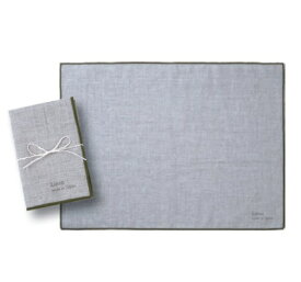 ケーアイ｜K-ai ランチョンマット 布 40cm リネン 麻 プレイスマット