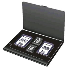 ロアス｜LOAS SD/microSD用 メモリーカードケース Digio2 ブラック MCC-1000BK[MCC1000BK]