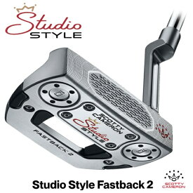 タイトリスト｜Titleist パター 2026 Studio Style Fastback 2 スタジオスタイル ファストバック2 [33インチ /メンズ /右利き用]