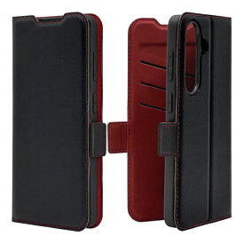 ラスタバナナ｜RastaBanana Galaxy S26 薄型手帳サイドマグネットケース BK×RD ブラック×レッド 9297GS26BSMBKR