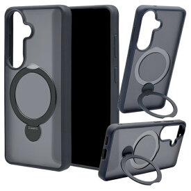 ラスタバナナ｜RastaBanana Galaxy S26 ZEROSAFE 極 回転スタンド 磁力充電対応 FNV ネイビー 9312GS26ZSFNV