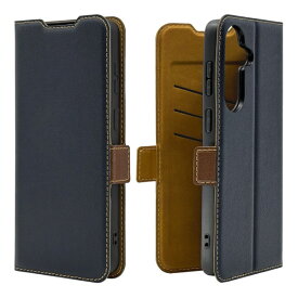 ラスタバナナ｜RastaBanana Galaxy S26+ 薄型手帳サイドマグネットケース NV×BR ネイビー×ブラウン 9318GS26PBSMNVB