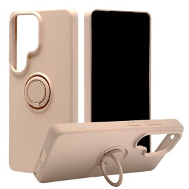 ラスタバナナ｜RastaBanana Galaxy S26 Ultra TPUリングケース スモーキーピンク 9345GS26UTPRSPK