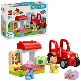 レゴジャパン｜LEGO レゴ（LEGO） 10468 デュプロ トラクターでしゅっぱつ！ペッパピッグのマーケット
