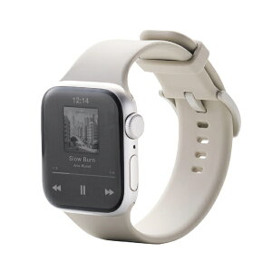 ELECOM�b�G���R�� �A�b�v���E�H�b�` �o���h Apple Watch Ultra 3 / SE ��3���� / Series 11 [ 49 46 45 44 42mm ] �V���R�� �x���g TOUGH SLIM �x�[�W�� �x�[�W�� AW-25ABDTSBE