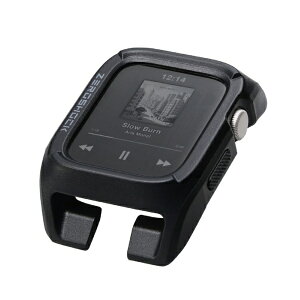 ELECOM�b�G���R�� �A�b�v���E�H�b�` �J�o�[ Apple Watch SE3 / SE2 / SE1 ( ��3 / 2 / 1����) [ 44mm ] �o���p�[ �Ռ��ɘa �P�[�X ZEROSHOCK �u���b�N �u���b�N AW-25DFCZEROBK