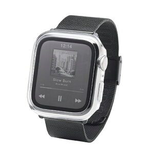 ELECOM�b�G���R�� �A�b�v���E�H�b�` �J�o�[ Apple Watch SE3 / SE2 / SE1 ( ��3 / 2 / 1����) [ 40mm ] �t���J�o�[ �P�[�X �����K���X 10H �ϏՌ�PC�t���[�� �w��h�~ ��U�h�~ �N���A �N���A AW-25EFCGCR