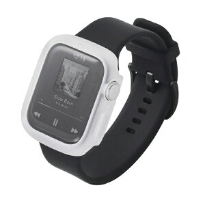 ELECOM�b�G���R�� �A�b�v���E�H�b�` �J�o�[ Apple Watch SE3 / SE2 / SE1 ( ��3 / 2 / 1����) [ 40mm ] �P�[�X �����K���X 10H �ϏՌ��t���[�� �w��h�~ ��U�h�~ TOUGH SLIM LITE �N���A �N���A AW-25EFCTSLCR