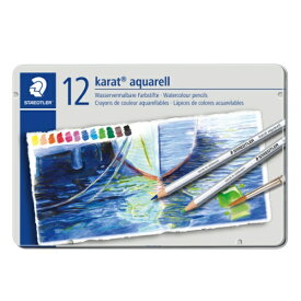 ステッドラー カラト アクェレル 水彩色鉛筆 12色セット 125 M12