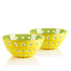 グッチーニ｜GUZZINI Guzzini (グッチーニ) 12cm ボウル 2個セット Le Murrine Guzzini (グッチーニ) イエロー/ウォーターリリー 279412292